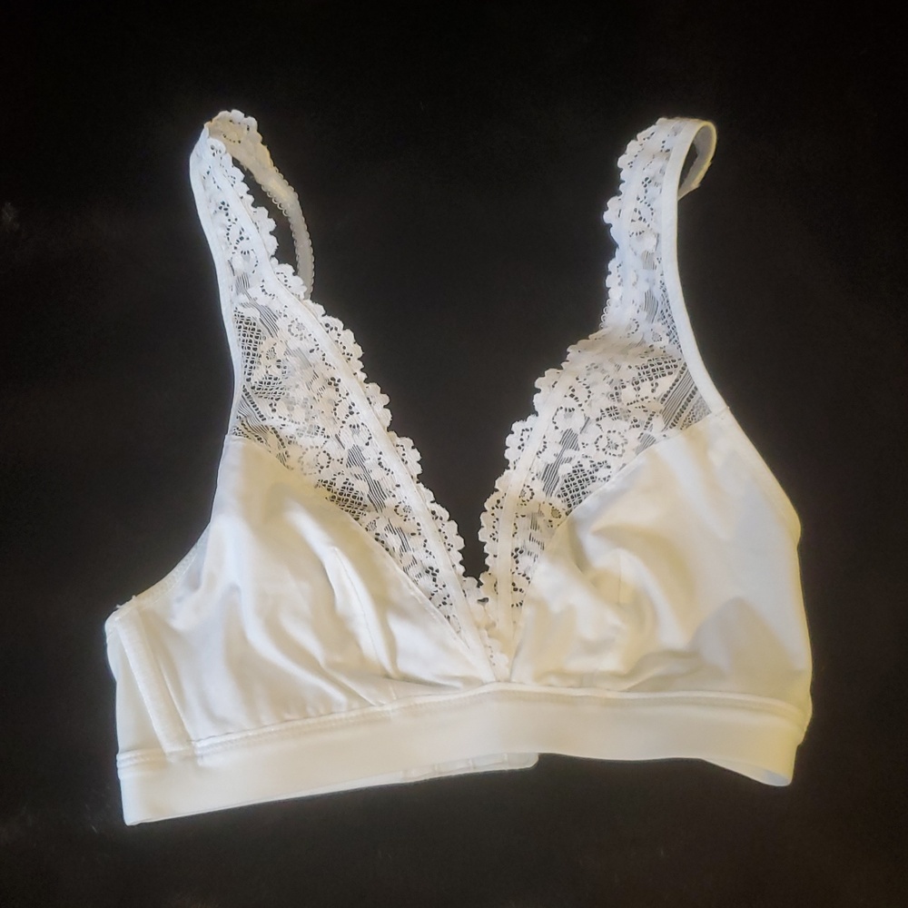 WACOAL EMBRACE LACE SOFT CUP WIRELESS BRA LINGERIE 652191 - Picture 8 of 13